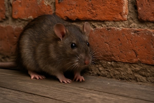 piège anti-souris utilisé par une entreprise de dératisation